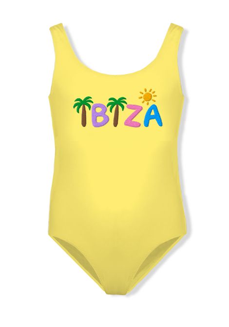 Costume con stampa SAINT BARTH | CARA001 CARA00353H IBZ PALM TERRYPATCH92
